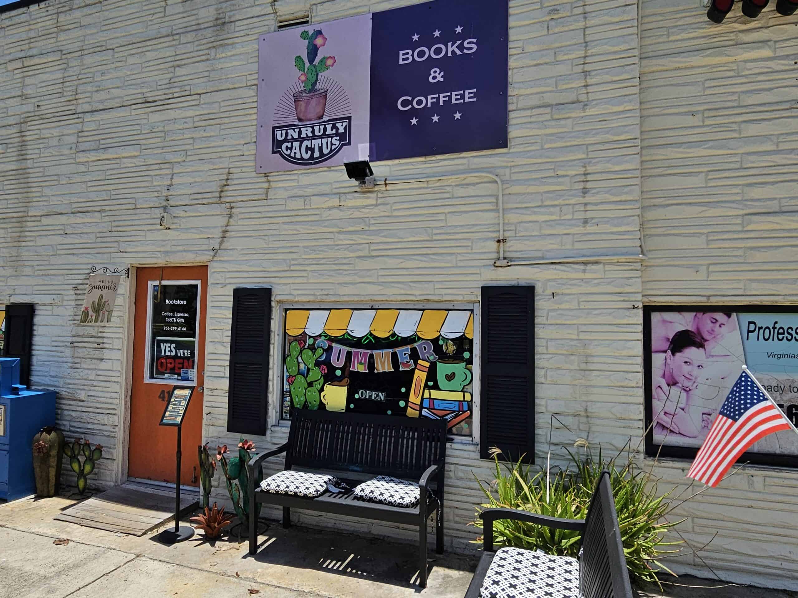 Independent Bookstore Review: Unruly Cactus: Books and Coffee
